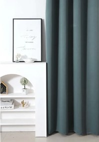 Perdea OXFORD albastru-verde 140x250 cm Agatat: Rejansa