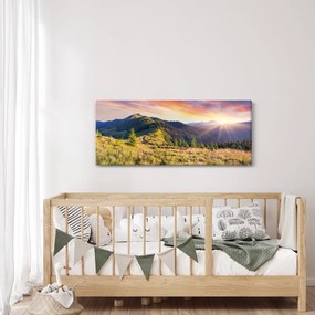 Tablou - Peisaj forestier (120x50 cm)