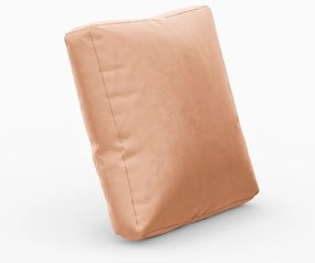 Pernă pentru canapea modulară roz cu tapițerie din catifea Rome Velvet - Cosmopolitan Design