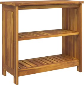vidaXL Dulap de grădină natural 75 x 35 x 70cm Lemn Solid de Acacia