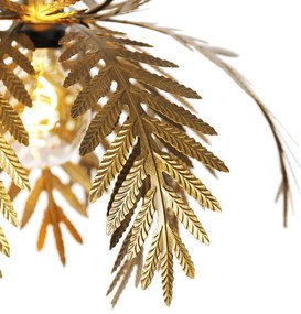 Lampă suspendată vintage aurie - Botanica