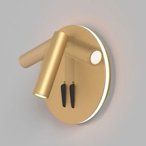 Spot LED de perete Maytoni C176-WL-01-6W-MG IOS LED/9W/230V auriu