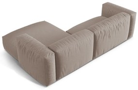 Colțar modular bej (cu colț pe partea dreaptă) Martina – Micadoni Home