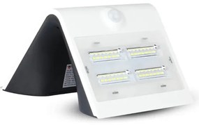LED lampă solară de perete cu senzor LED/3W/3,7V 3000/4000K IP65 albă