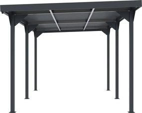 Carport metalic Aspen 2,84 x 5,46 m CoverTech antracit