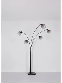 Lampadar Globo 58228NBS SEYMOUR 5xE27/40W/230V fumuriu