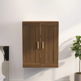 vidaXL Dulap de perete, stejar maro, 69,5x32,5x90 cm, lemn prelucrat