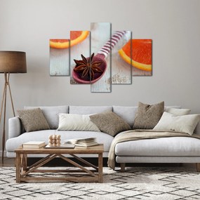 Tablou cu scorțișoară pe linguriță (150x105 cm)