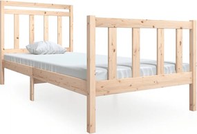 vidaXL Cadru de pat, 100x200 cm, lemn masiv