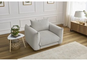 Fotoliu gri deschis Ernest – Bobochic Paris