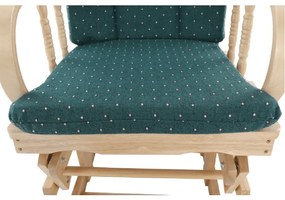 Fotoliu relaxant, material lemn de fag verde, RELAX GLIDER 87107