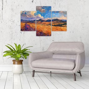 Tablou - Pictură în ulei de peisaj (90x60 cm)