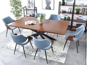 Scaun Rolf K (albastru + negru). 1111257