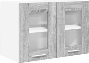vidaXL Dulap suspendat cu ușă Gri Sonoma 60 x 31 x 40 cm Lemn compozit