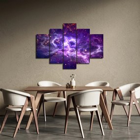 Tablou - Universul violet (150x105 cm)