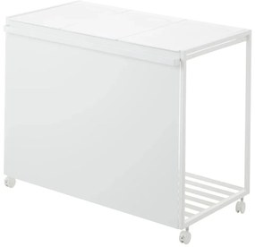 Coș de gunoi alb de reciclat din metal Tower – YAMAZAKI