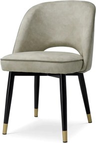 Set de 2 scaune design LUX Cliff, Mayer silver