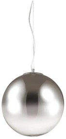 Lustră pe cablu Ideal Lux MAPA 1xE27/42W/230V d. 40 cm gri/fumuriu