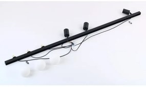 Spot VOX 3xG9/8W/230V + 3xGU10/10W negru