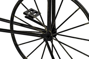 Consolă vintage tip bar din metal și lemn, „Bycicle"