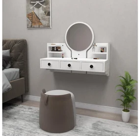 Măsuță de toaletă Makole (alb) . 1094114