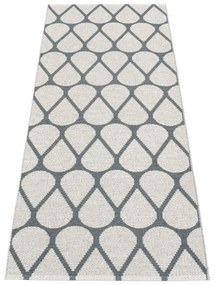 Covor tip traversă pentru interior și exterior gri închis 70x200 cm Otis Granit – Pappelina