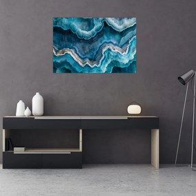 Tablou - Detaliu de acvamarin (90x60 cm)