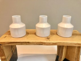 Vaza Medie Sakura Alb (Japan design handmade)