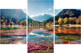 Tablou - Lacul Jasna, Gozd Martuljek, Alpii Iulieni, Slovenia (90x60 cm)
