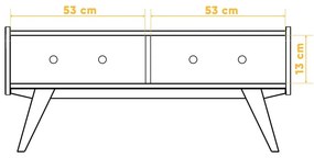 Bancă cu spațiu de depozitare din stejar cu șezut verde Retro - The Beds