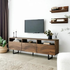 Comoda TV Onda - Walnut