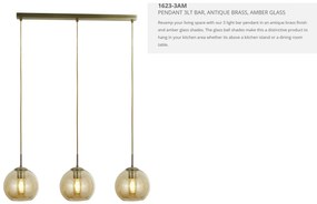 Lustra design modern Pendants 3L 1623-3AM SRT