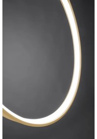 Lustră LED pe cablu RIO LED/30W/230V CRI95 4000K d. 55 cm auriu Thoro TH.221