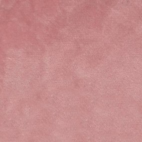 Scaune de bucatarie, 2 buc., roz, catifea 2, Roz