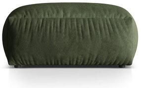 Taburet modular verde cu tapițerie din catifea Martina – Micadoni