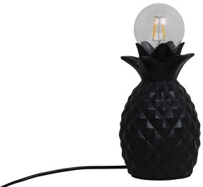 Lampa ananas negru h21 cm