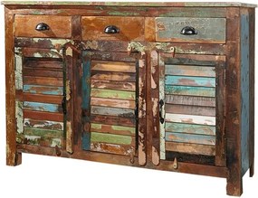 Comoda design vintage, shabby chic Jakarta 125cm A-19906 VC