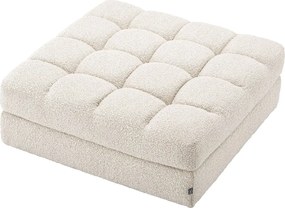 Otoman, Suport picioare design elegant LUX Dean boucle crem
