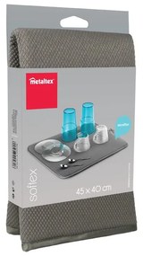 Suport din microfibră pentru scurs vasele Metaltex, lungime 45 cm