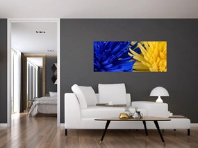 Tablou - detaliu florilor (120x50 cm)