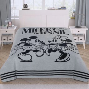 Pătură Cocolino, TAC, 200x220cm, Minnie&Mickey