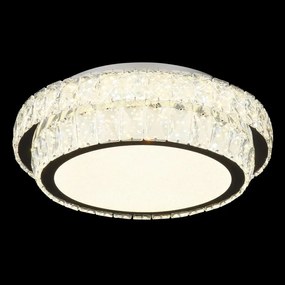 Lustra aplicata, Cristale K5, LED CCT, Telecomanda KLARA 40cm 68157-38 GL