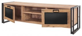 Comoda TV Arcas Norma Atlantic Pine-Negru