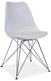 Scaun sufragerie Melany (alb). 1029457