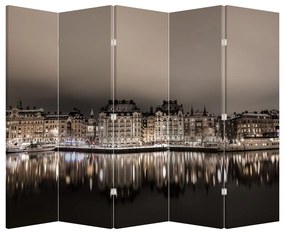 Paravan - Orașul în amurg (210x170 cm)
