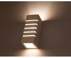 Aplică perete SAMIR 1xE27/60W/230V alb