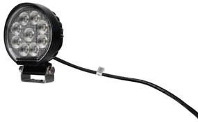 Proiector LED auto BLACK LED/36W/10-30V IP69 5700K rotund