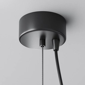 Pendul LED iluminat design tehnic Efir D-10,5cm 33W alb