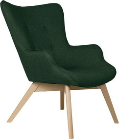 Fotoliu verde închis Niko – Ropez