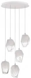 Suspensie moderna 5 becuri G9 Ice 9160235 Nova Luce